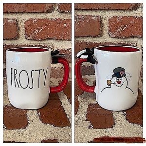 *LAST CALL Rae Dunn FROSTY the Snowman Double-Sided Mug